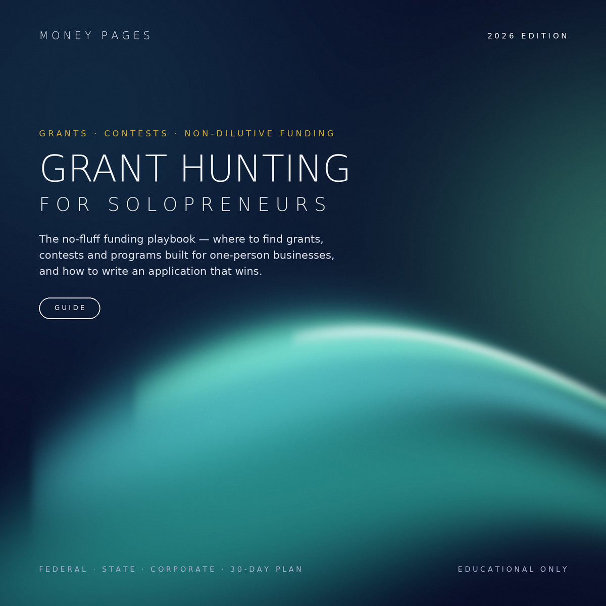 Grant Hunting for Solo-preneurs