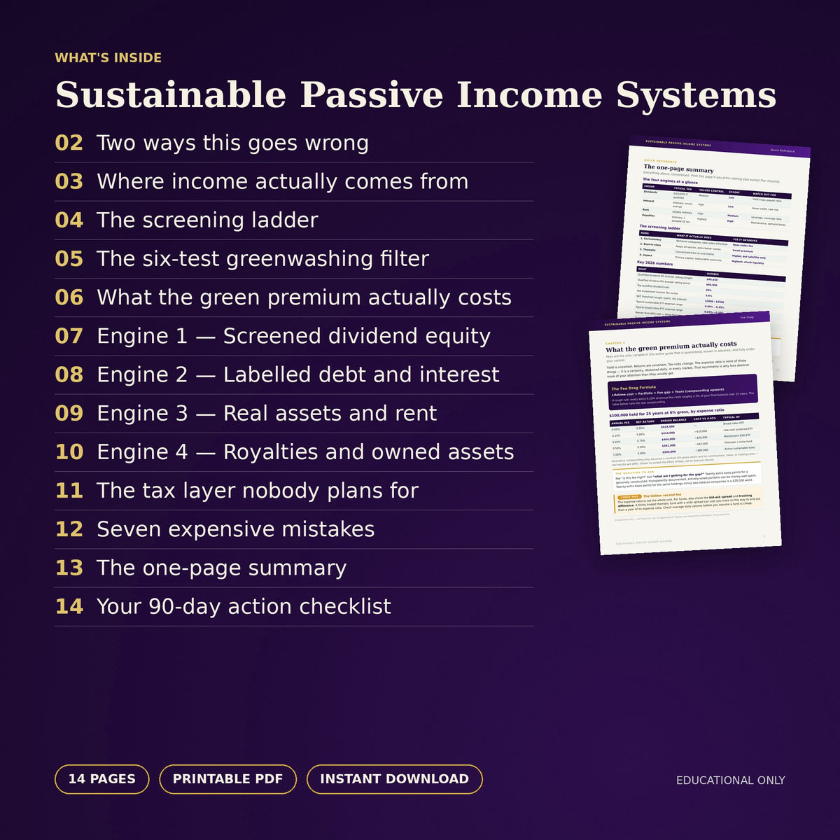 Sustainable Passive Income Systems - 2026 Edition