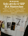 The Solo 401(k) & SEP IRA Masterclass 2026 — Retirement Accounts for Freelancers & 1099 Earners