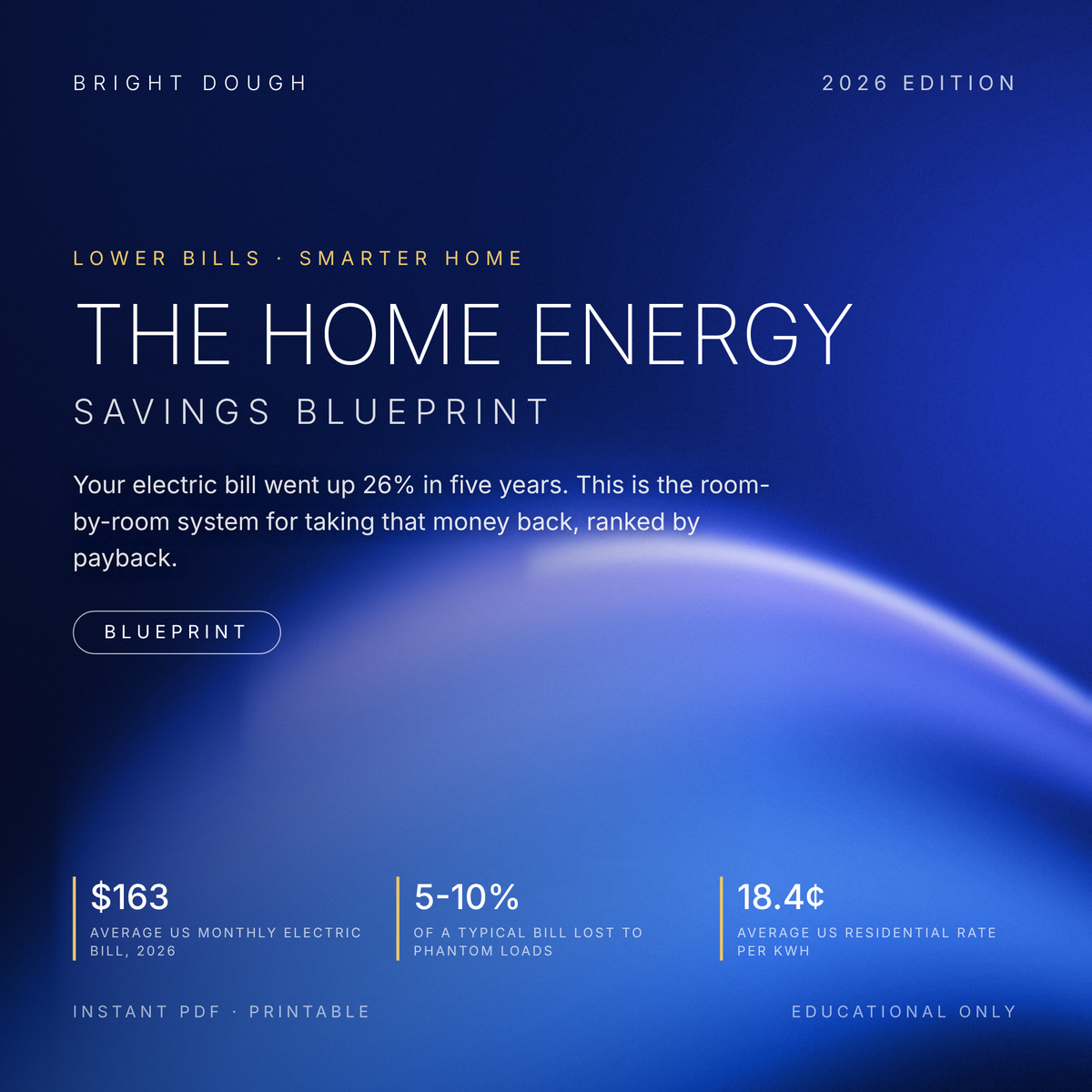 Bright Dough — The Home Energy Savings Blueprint 2026